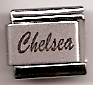 Chelsea - laser name Italian charm - Click Image to Close